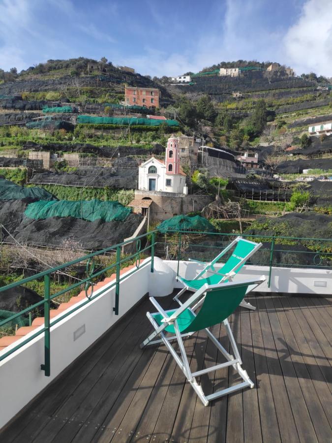 Апартаменты La Casa Sul Monte Минори Экстерьер фото